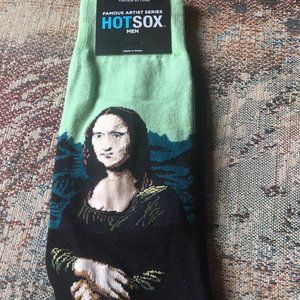 NWT Mens Hot Sox - Mona Lisa
